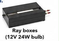 Ray Boxes (12V, 24W Bulb)