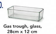 Glass Gas Trough
