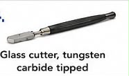 Tungsten Carbide-Tipped Glass Cutter